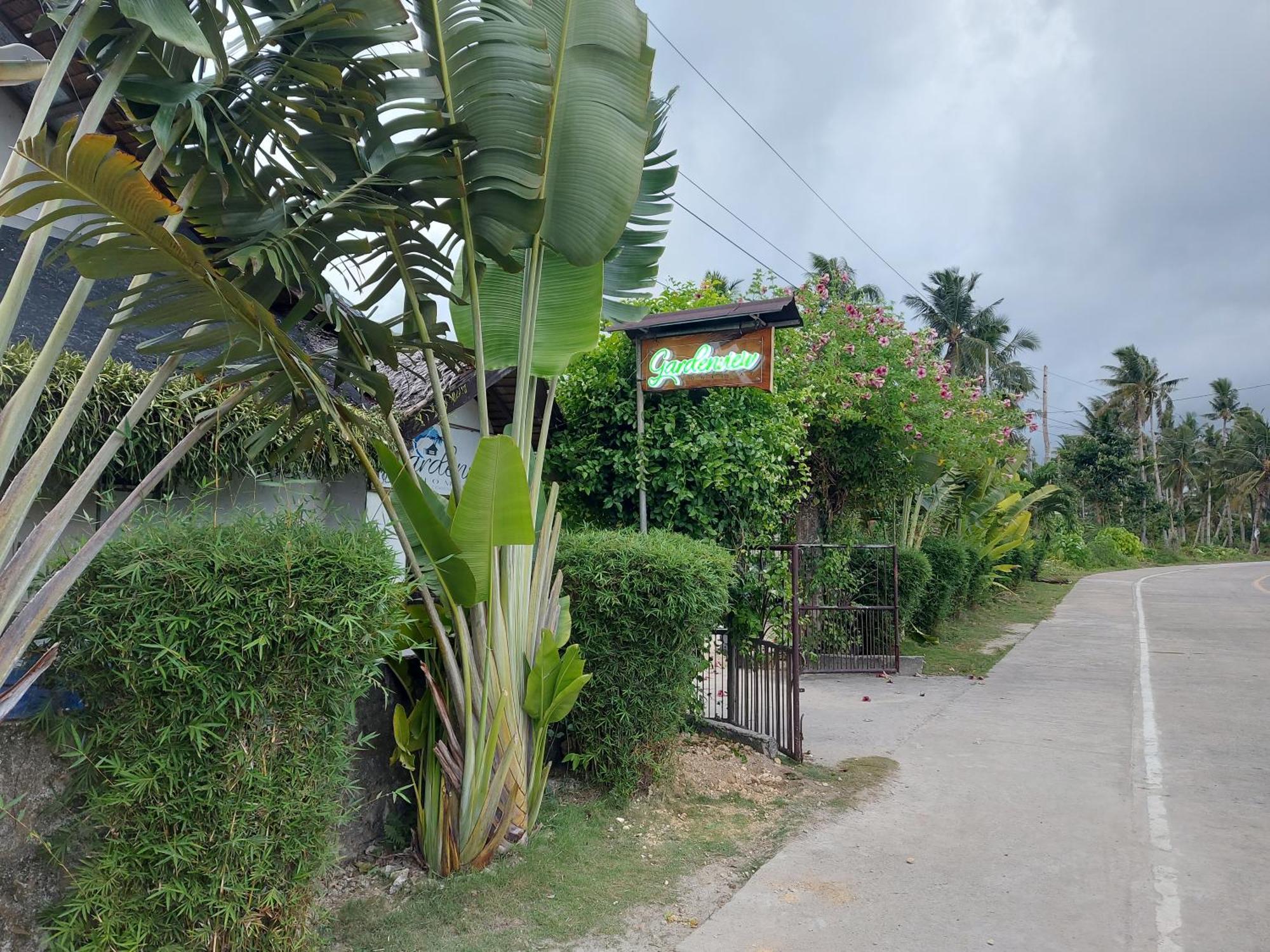 Gardenview Homestay Siargao 제너럴 루나 외부 사진